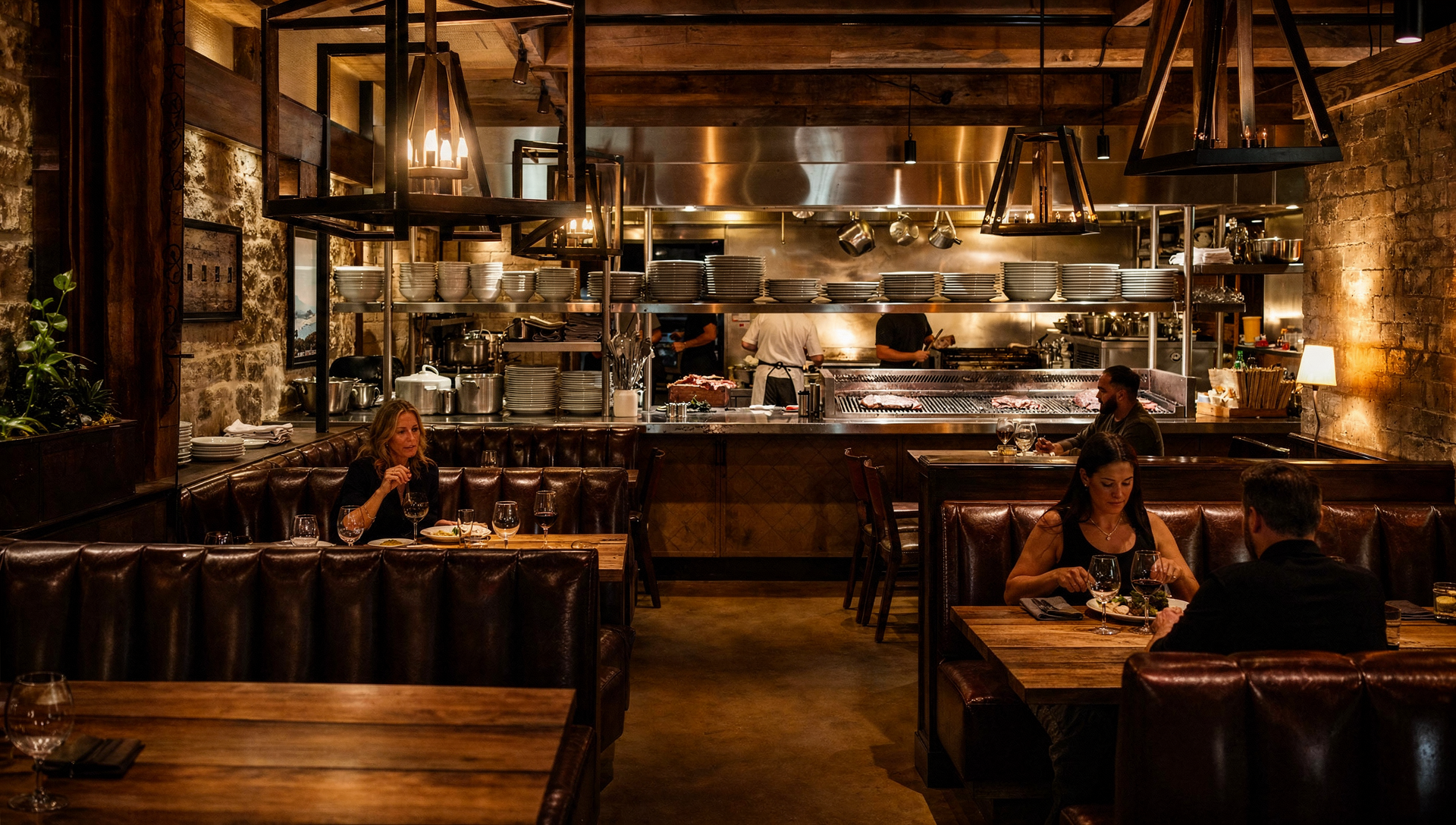 Concept rendering of the planned CR 91 steakhouse in Goodwater, Alabama